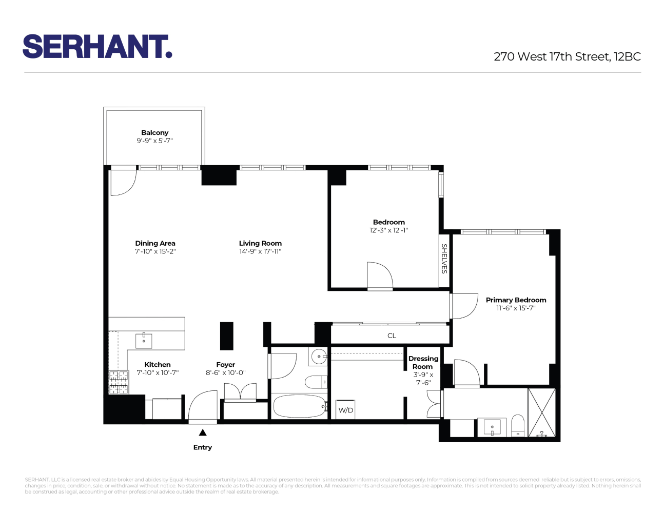 270 W 17th Street 12BC
