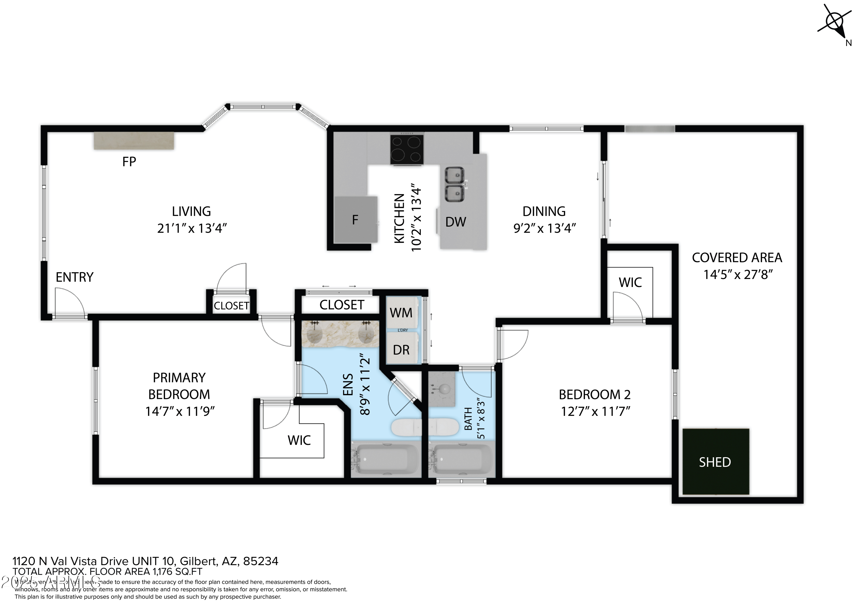 1120 N Val Vista Drive 10