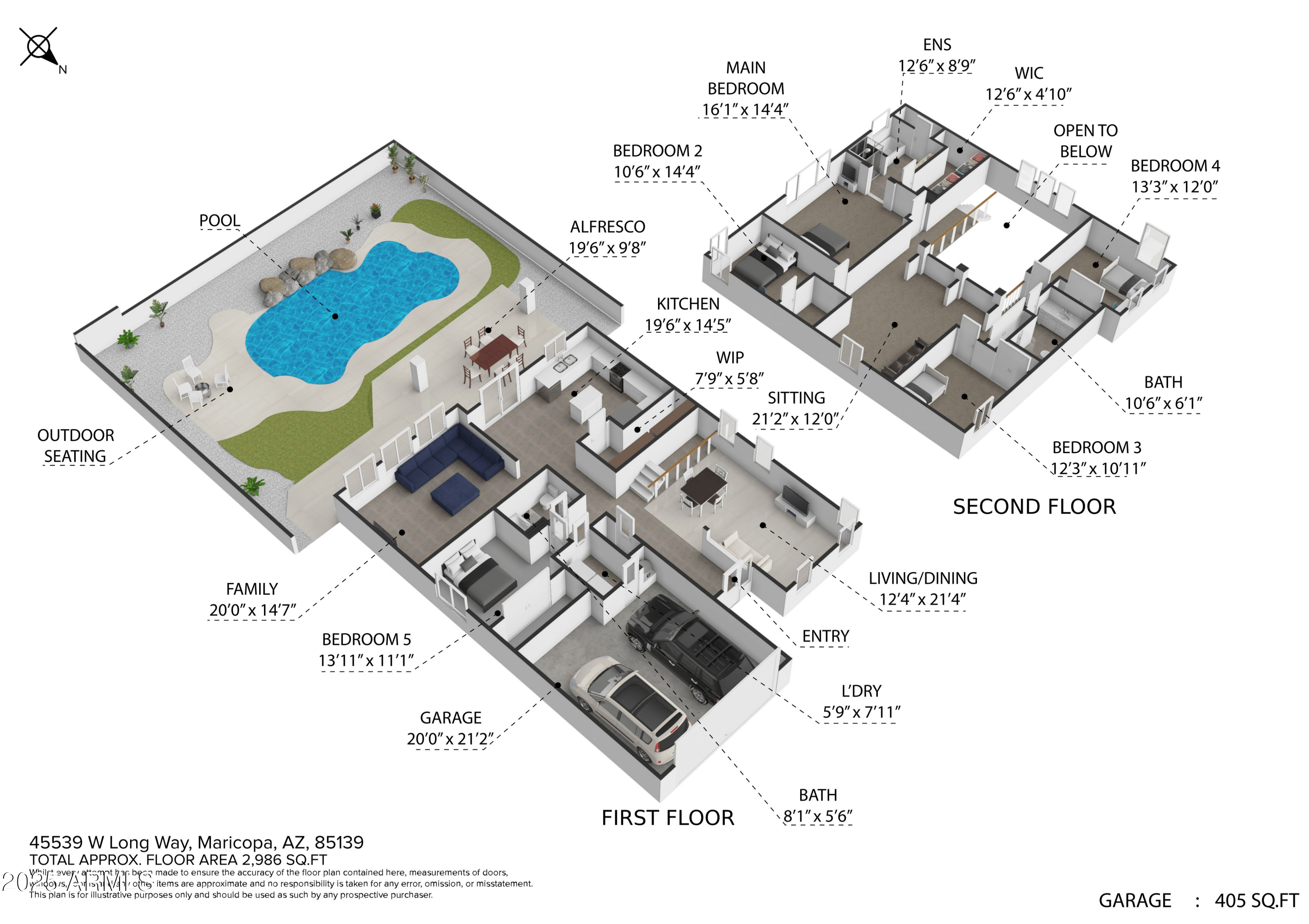 45539 W Long Way