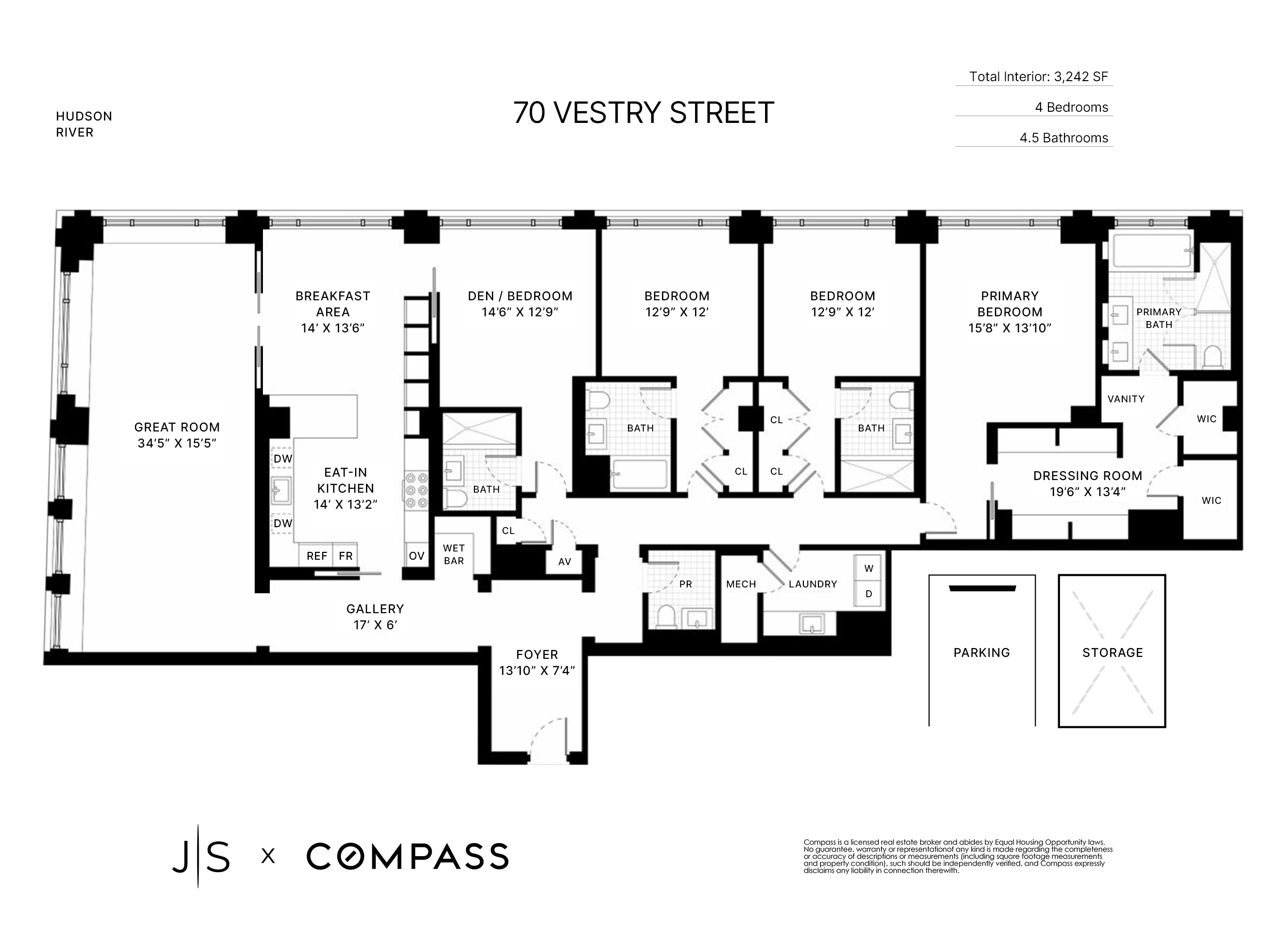 70 Vestry Street 5B