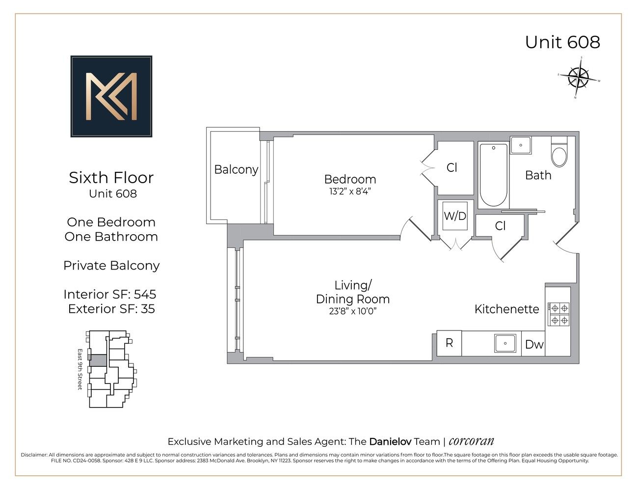 428 E 9th Street 608