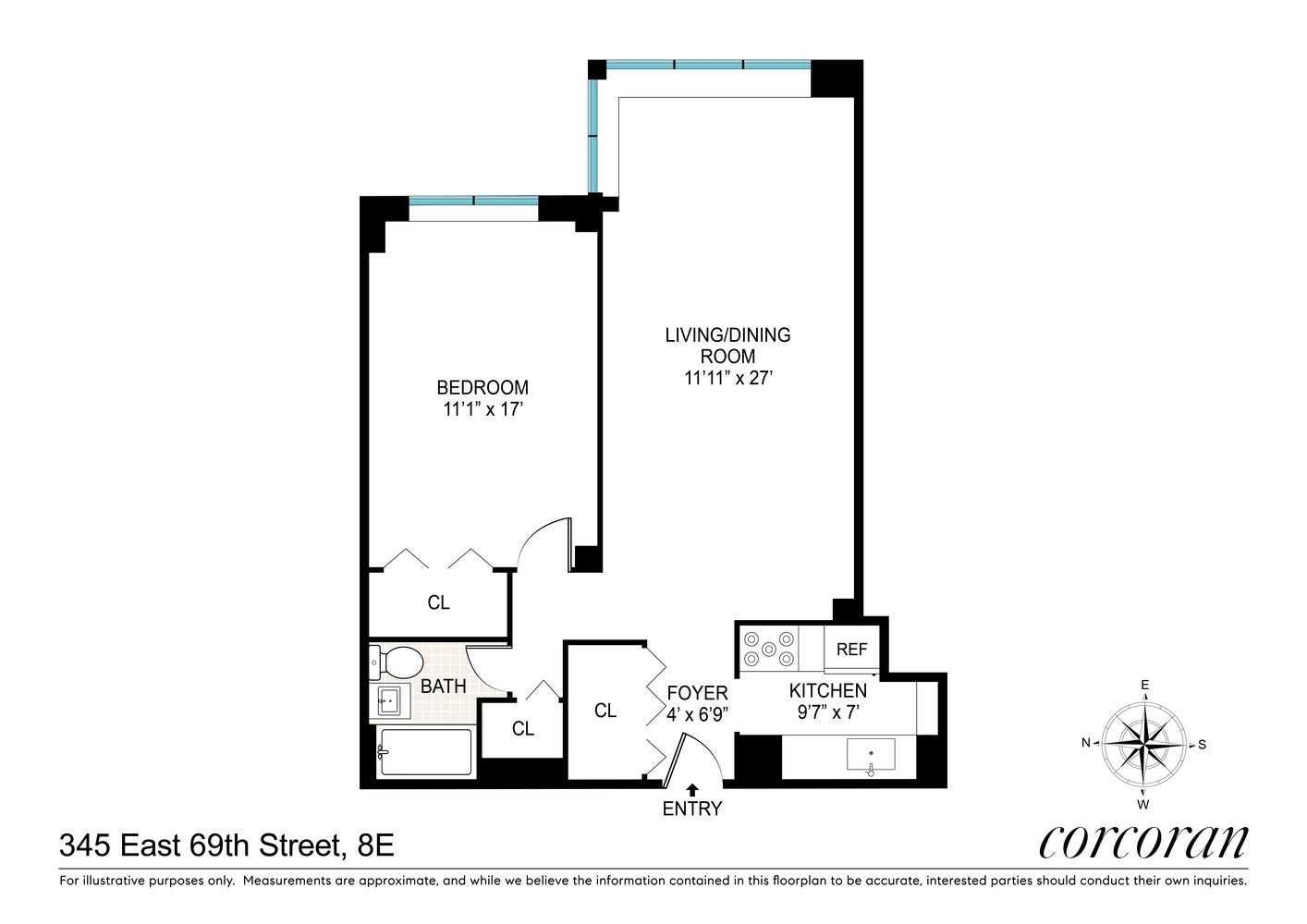 345 E 69th Street 8E