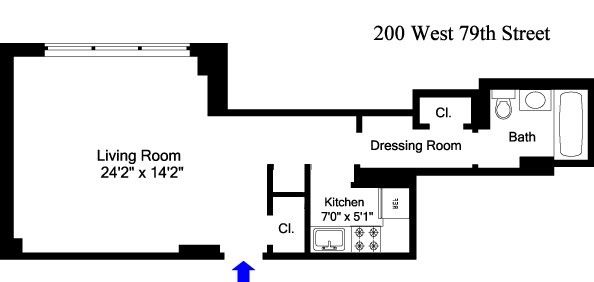 200 W 79th Street 17A