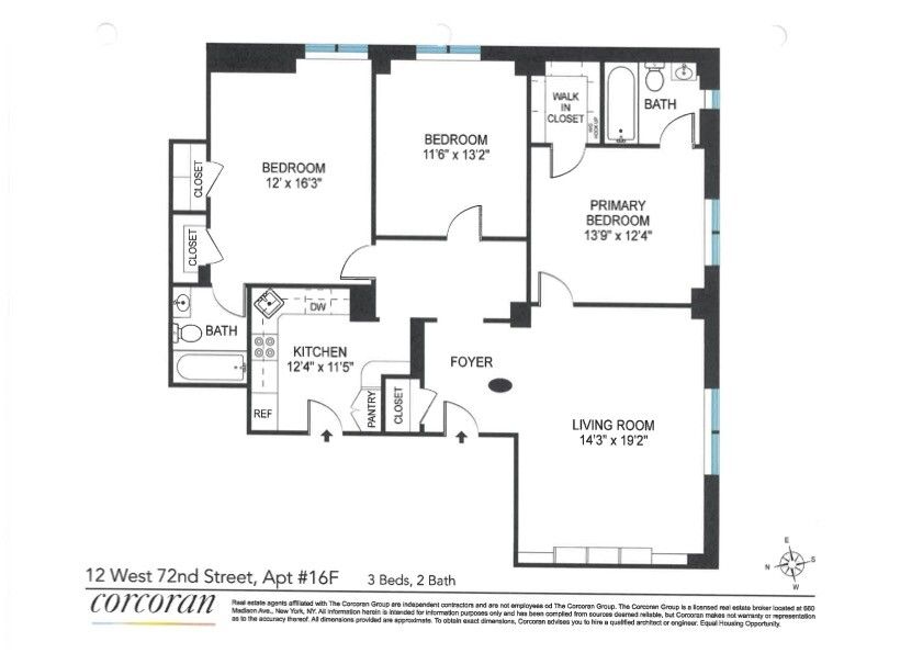12 W 72nd Street 16F