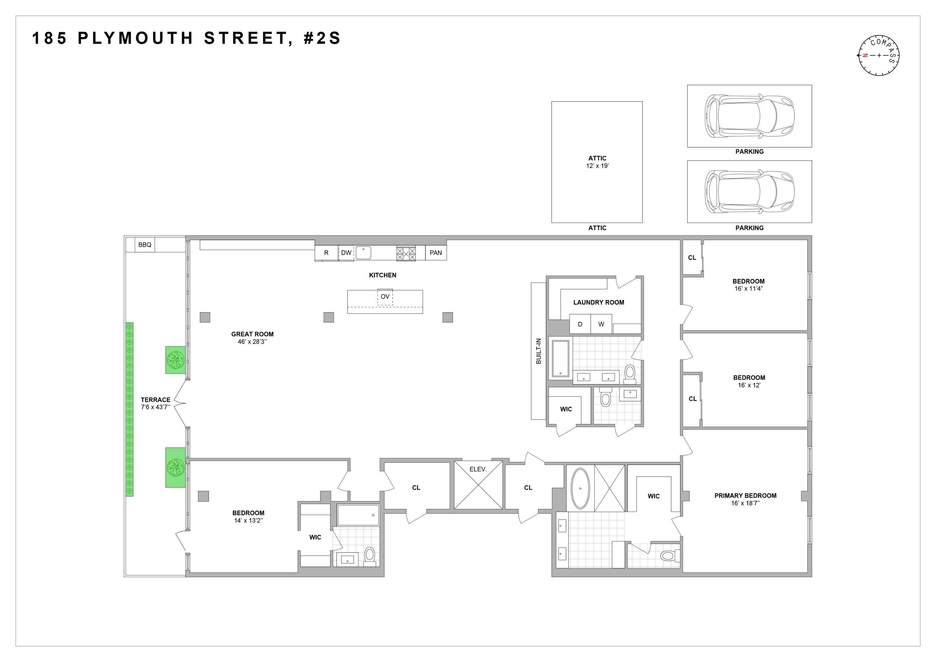 185 Plymouth Street 2S